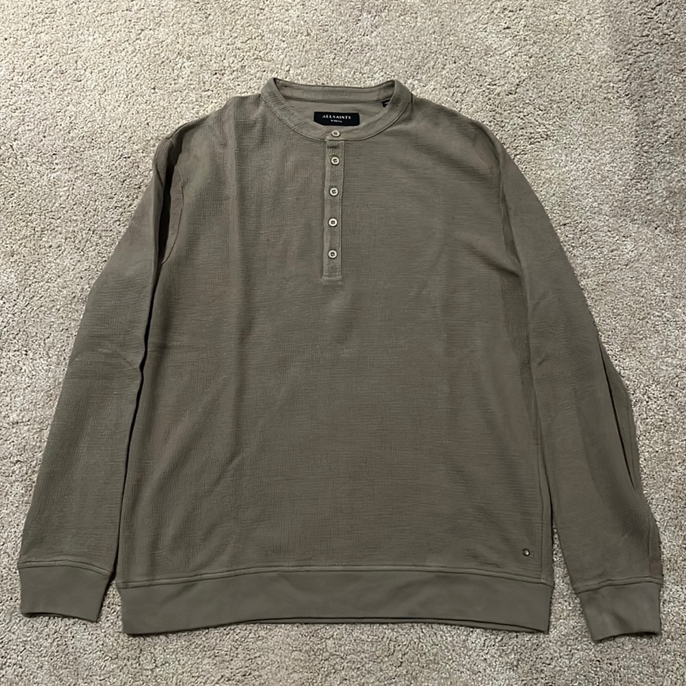 All Saints XS Men’s Henley